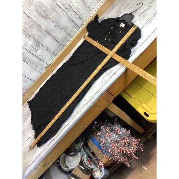 Goth y2k indie normcore gorpcore fisherman Calvin Klein Women Shift Dress Large - Picture 3 of 6